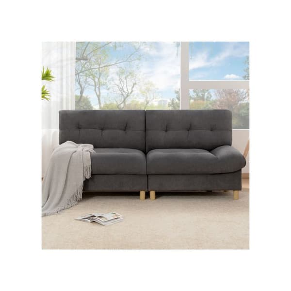 Samtida design: lyxig soffan i molnform i teddyvelour, soffa med stora sittkuddar och kuddar.