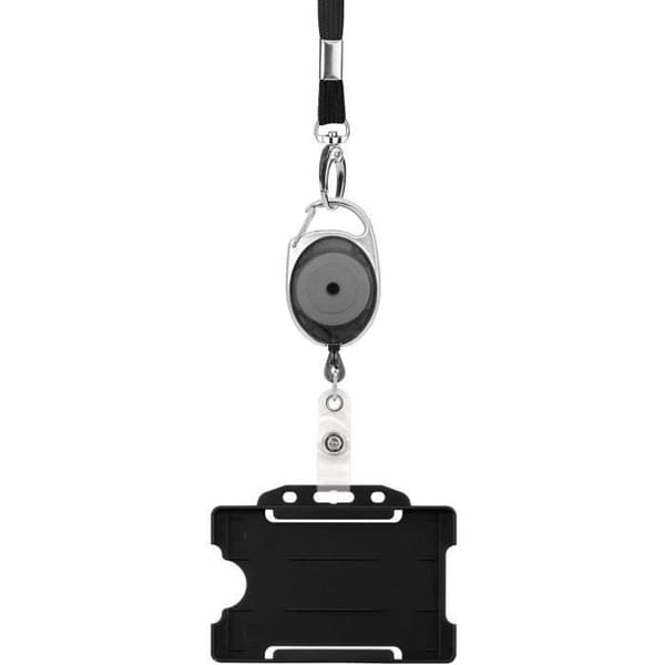 Svart indragbart halsband - CKB LTD - Trio Set