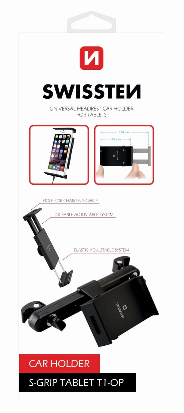Swissten Držák Do Auta Na Tablet S-Grip T1-Op