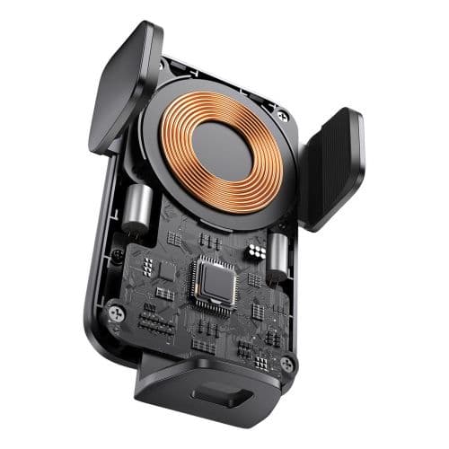 Telefona turētājs Baseus Wisdom Car Mount Wireless Charger 15W