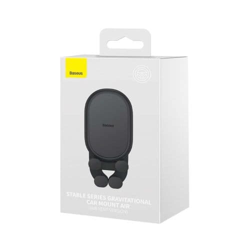 Telefona turētājs Baseus Car Air Vent Mount Black