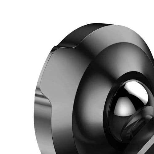 Telefona turētājs Baseus Small Ears Magnetic Auto Holder Black