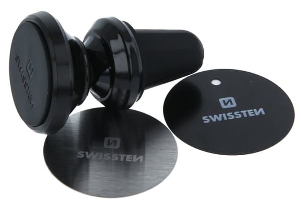 Swissten Magnetický Držák Do Ventilace Auta S-Grip Av-M9 Černý