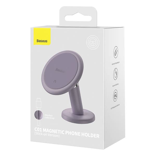 MOBILE HOLDER CAR C01 MAGNETIC/PURPLE SUCC000005 BASEUS