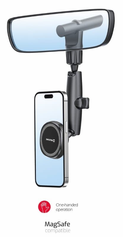 Swissten Magnetic Car Mirror Holder