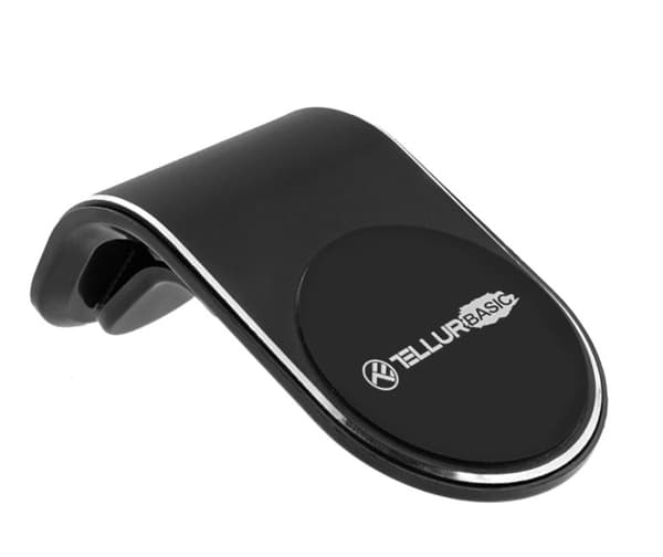 Tellur Basic Car Phone Holder Magnetic MCM7, Air Vent Mount black Sort
