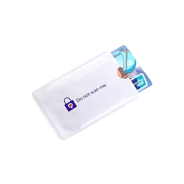 INF 12 pakker RFID-blokkerende korthylser B