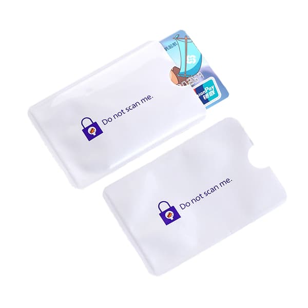 INF 12 pakker RFID-blokkerende korthylser B