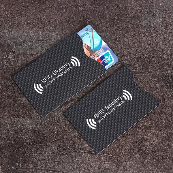INF 12 stk. RFID-blokerende korthylstre C