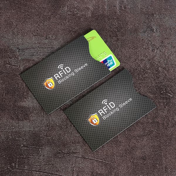 INF 12 pakke RFID-blokeringskorthylstre