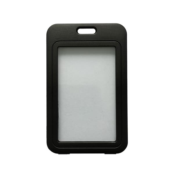 INF Dubbelsidig genomskinlig ID-korthållare med flipskydd - förpackning om 5 Model 2