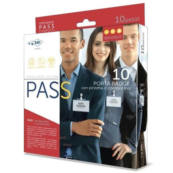 SEI ROTA PASS 3 P BEDGEHÅLLARE METALL,POLYPROPYLEN (PP) 10 STÄCK(AR) (31