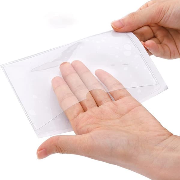 INF Selvklebende etikettlommer Gjennomsiktige etikettholdere 10 stk  3XL