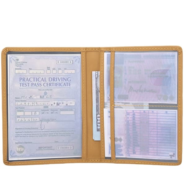 INF Premium Leather RFID Blocking Wallet - Secure Your Essentials Gul