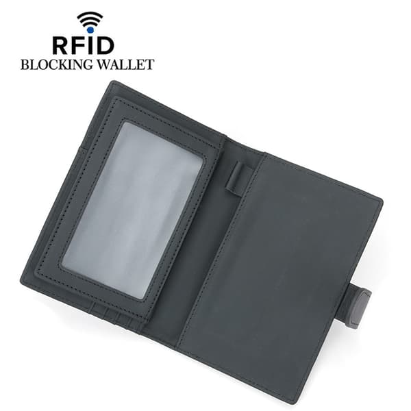 INF Äkta Läder RFID Passfodral - Säker Reseplånbok