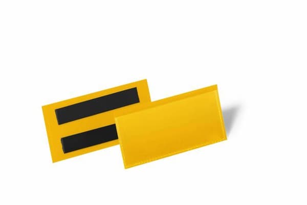 Märkehållare - sladd - Slitstark klämma - 174104 - Magnetisk påse för etiketter 100 x 38 mm