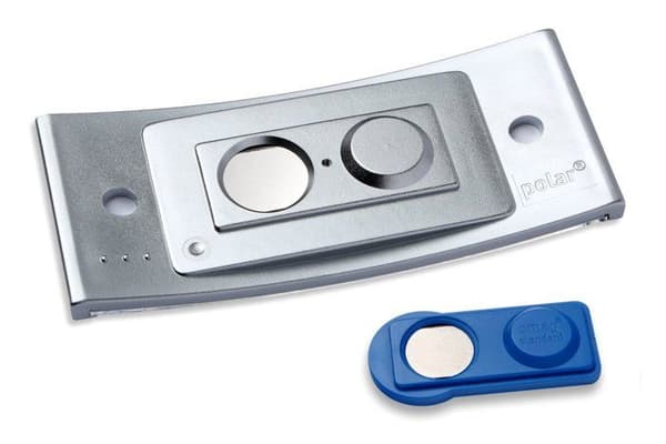 Badgepoint - POL35MA66-20DR - 20 magnetiska namnbrickor polar(R) 35 >, med kartong att skriva ut