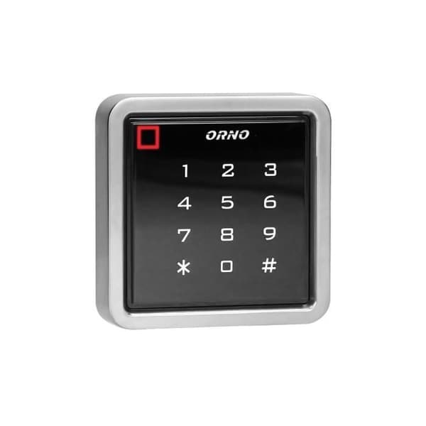 RFID-läsare - ORNO - 125khz - Vattentät IP68 - Reläutgång 3A - Aluminium