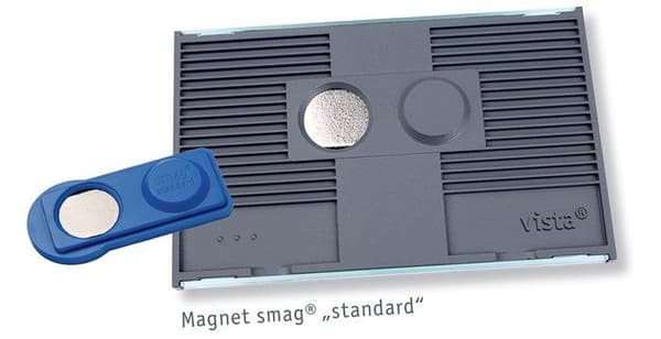 Badgepoint - VIS40MA02-20DR - 20 vista(R) 40 > magnetiska namnbrickor, med kartong att skriva ut