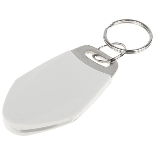 Bagde nyckelring med RFID Mifare 13.56Mhz designversion vit - Atlo
