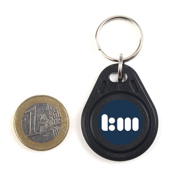 Timemaster - 145030 - Set om 10 RFID Nyckelringar i Form av Transpondrar för Tidsregistrering vid Terminal 125 kHz
