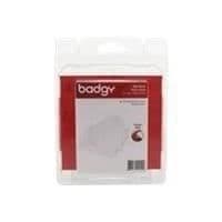 EVOLIS PVC-kort - Badgy 100, 200, 1:a generationen - 30 mil vitt - 100 kort