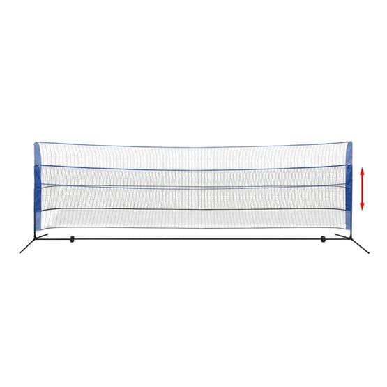 Badmintonnät Med Fjäderbollar 500X155 Cm