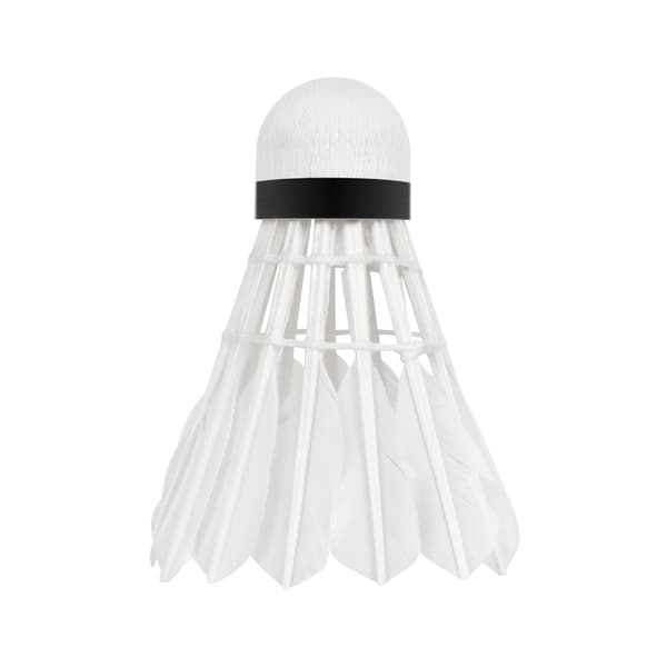 Fjäderfjädrar för badminton gjorda av gåsfjädrar, tub 6 st, REBEL ACTIVE