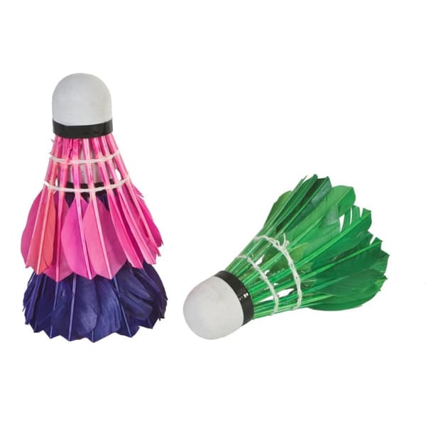 SportX Feather sukkulat putkessa 3 kpl violetti/vaaleanpunainen/vihreä