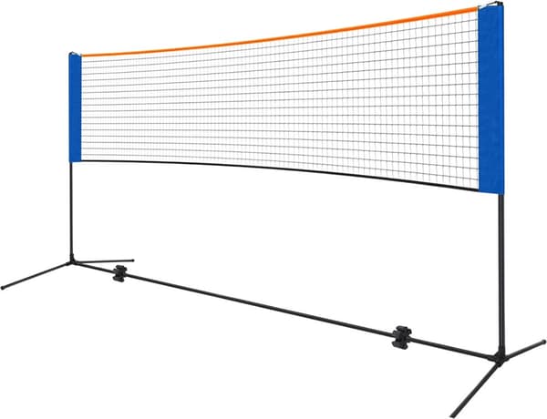 Urheiluverkko lentopalloon sulkapallo tennis säädettävä 3in1 305cm
