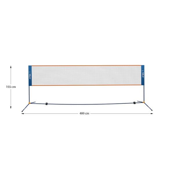 NN400 BADMINTONNÄT 400CM HELT TÄCK NILS
