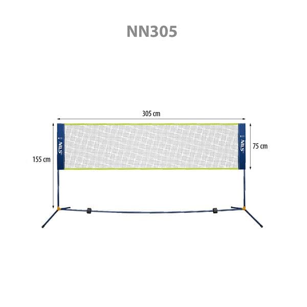 NN305 SULKAPYLÄVERKKO 305CM TÄYSKANSI NILS