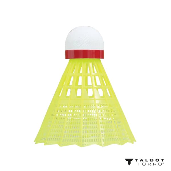TALBOT TORRO Tech 450 Fast Badminton Fjerbolde 6 stk. - Gul