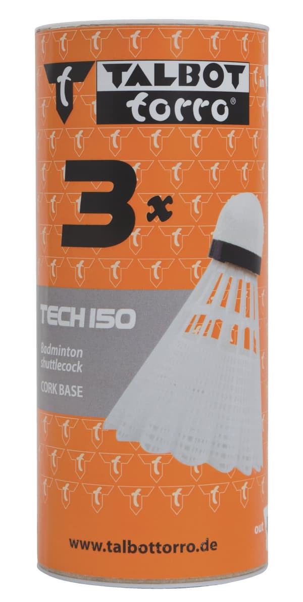 Badmintonbollar TALBOT TORRO Tech 150 3 st.