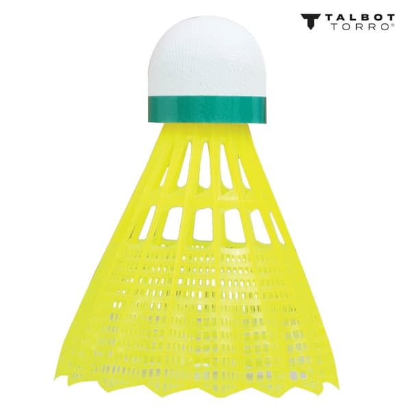 TALBOT TORRO Tech 350 Slow Badminton Fjerbolde 3 stk. - Gul