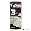 Pikkukuva 4 / 4: TALBOT TORRO Tech 350 keskikokoiset sulkapallopallot 3 kpl - Valkoinen