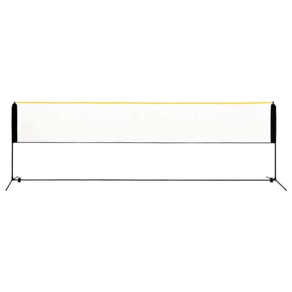 vidaXL justerbart badmintonnet 500x103x94-158 cm metal