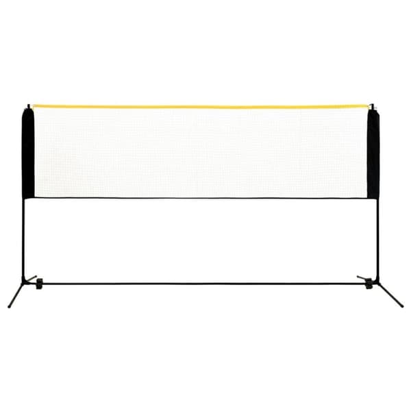 vidaXL justerbart badmintonnet 300x103x94-158 cm metal