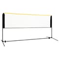 Miniatyrbillede 1 af 8: vidaXL justerbart badmintonnet 300x103x94-158 cm metal