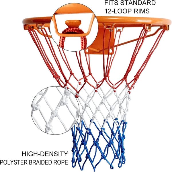 2-pak tunge basketballnet