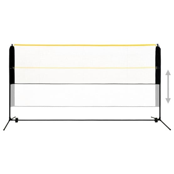 Justerbart Badmintonnät 300X103X94-158 Cm Metall