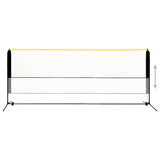 Justerbart Badmintonnät 400X103X94-158 Cm Metall