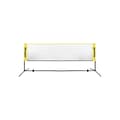 Miniatyrbillede 2 af 7: Badmintonnet - Tennisnet - Justerbar - inkl. Ramme og taske - gul