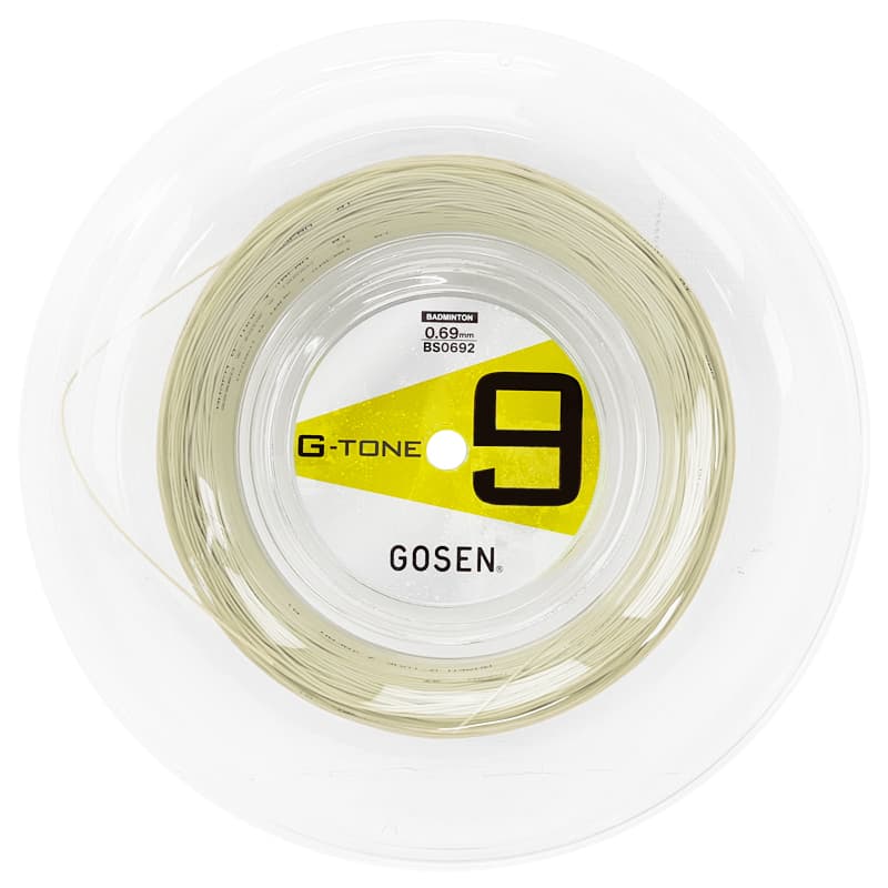Gosen G-Tone 9, badminton sena, rulle om 200m