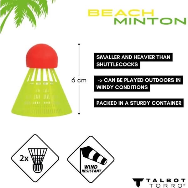 Beachmintonset - SCHILDKRÖT