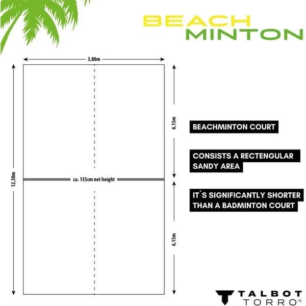 Beachmintonset - SCHILDKRÖT