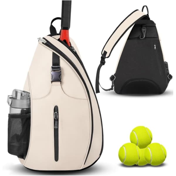 INF Vanntett badmintonracketveske, skulderveske for tennisracket