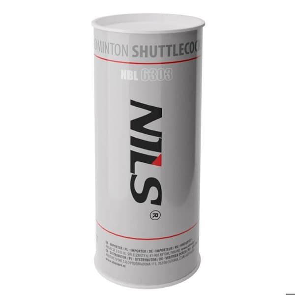 Badmintonshärtor - NILS - NBL6303 - Nylon - Syntetiskt kork - Hållbara (x3)