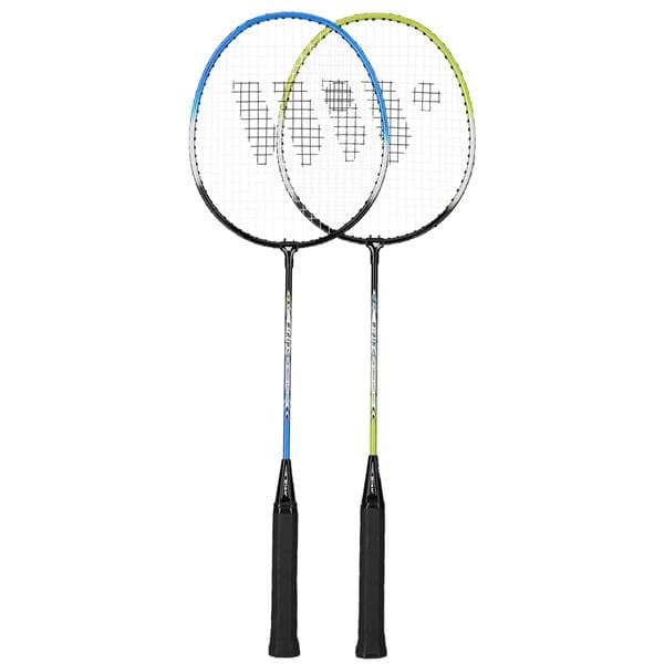 STEELTEC 216K BADMINTON RACKET SET + SKUTTER 3 ST ÖNSKAR