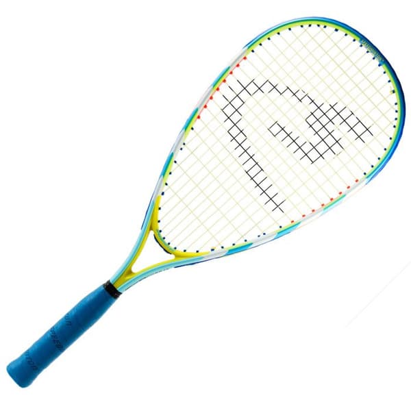 Speedminton set - SPEEDMINTON - S700 - Aluminiumracketar - 5 speeders - Elegant gul-grön-blå design